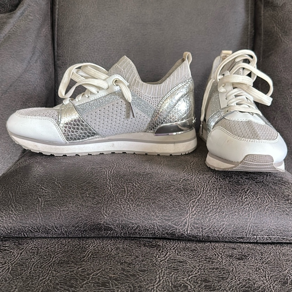 Michael Kors metallic sneakers